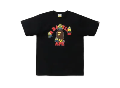 A BATHING APE MINIONS TEE 01 "Black"