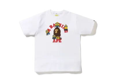 A BATHING APE MINIONS TEE 01 "White"