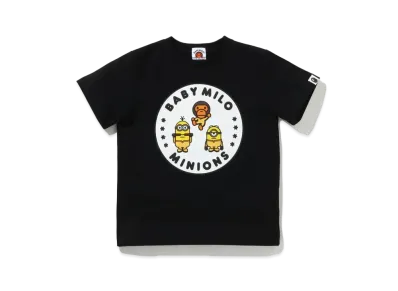 A BATHING APE MINIONS TEE 04 "Black"