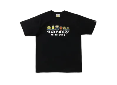 A BATHING APE MINIONS TEE 05 "Black"