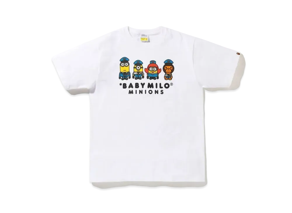 A BATHING APE MINIONS TEE 06 "White"