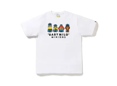 A BATHING APE MINIONS TEE 06 "White"