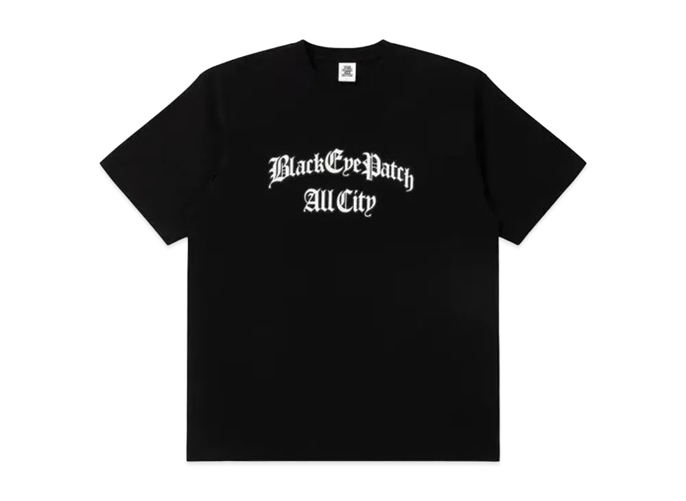 BlackEyePatch Blackletter Tee "Black"