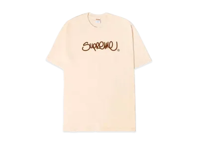 Supreme Handstyle Tee "Natural"