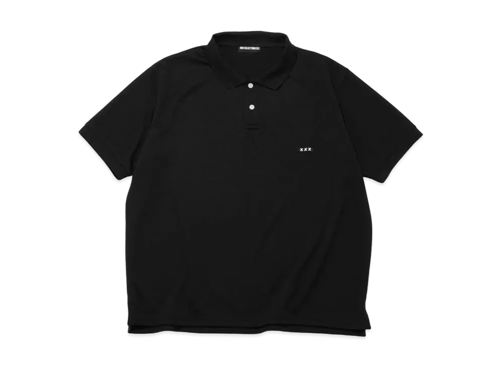 GOD SELECTION XXX Polo Shirt GX-S22-PL-01 "Black"