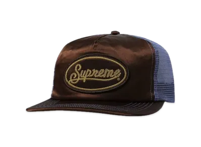 Supreme Silk Mesh Back 5-Panel "Brown"