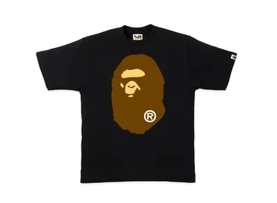 A BATHING APE Big Ape Head Tee "Black"