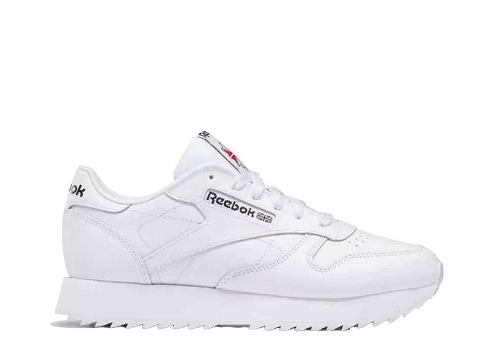 リーボック ウィメンズ クラシックレザー リプル "トリプル ホワイト"