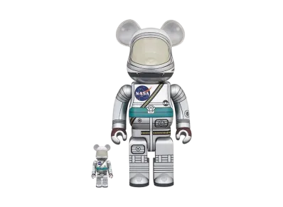 Bearbrick PROJECT MERCURY ASTRONAUT 100% & 400%