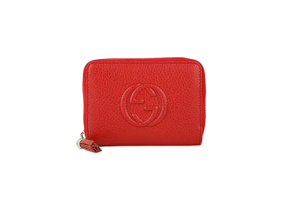 GUCCI Soho Coin Case "Red"
