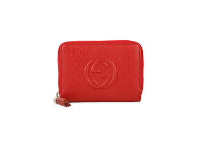 GUCCI Soho Coin Case "Red"