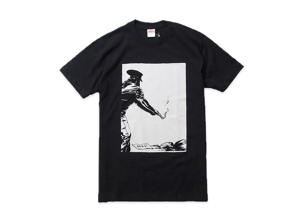 Supreme Pettibon Bang Tee "Black"