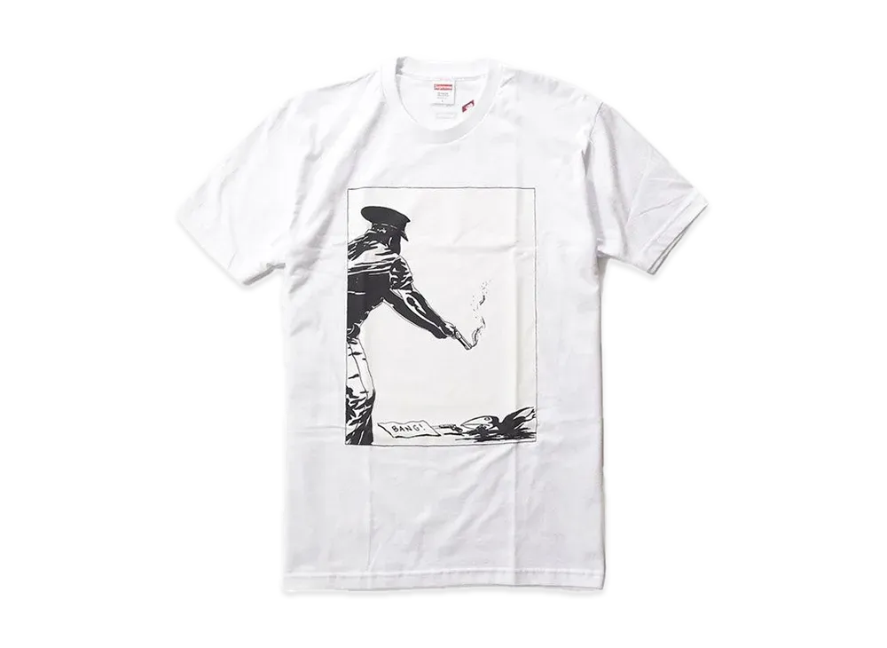 Supreme Pettibon Bang Tee "White"