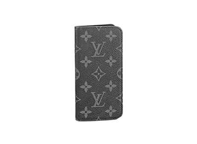 Louis Vuitton Monogram Eclipse iPhone X / XS Folio