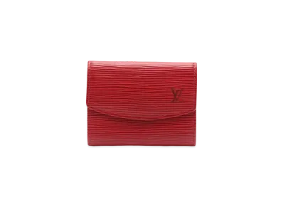 Louis Vuitton Portemonnaie Sampur Epi "Castilean Red"