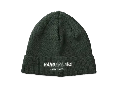 WIND AND SEA WDS X HANGOVERZ BALLOON KNIT BEANIE "Green"