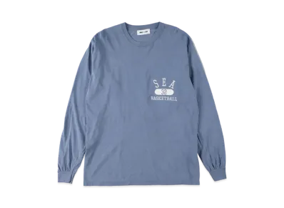 WIND AND SEA SEA (A-HOOPS-32 ) L/S T-SHIRT "Navy"