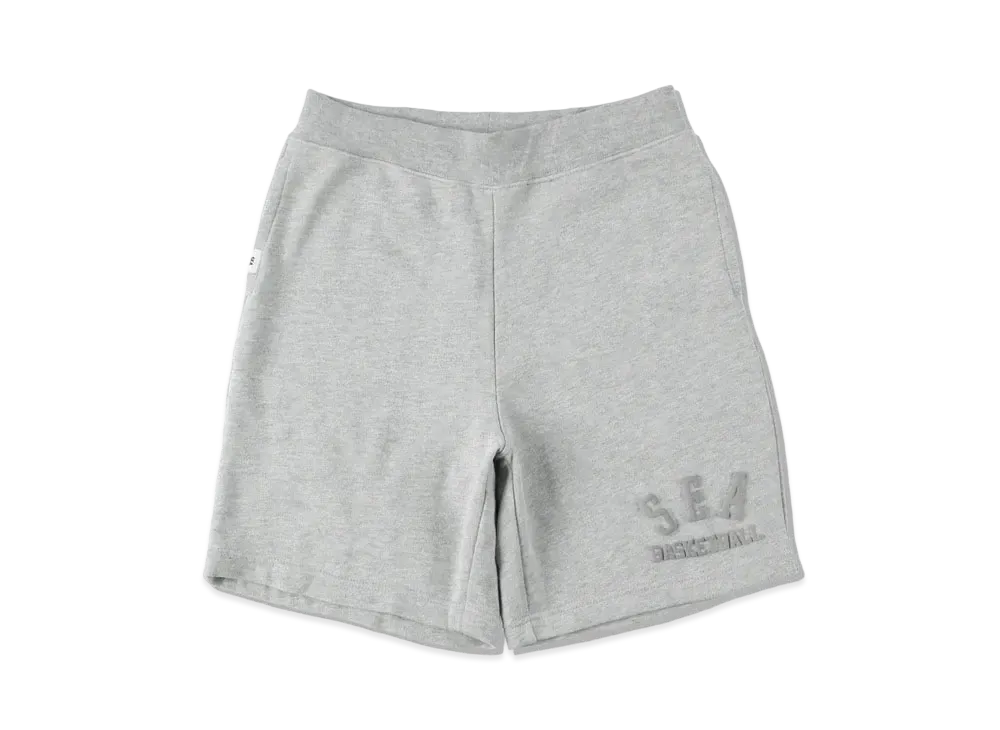 WIND AND SEA SEA (A-HOOPS) WARM UP SWEAT SHORTS "Gray"