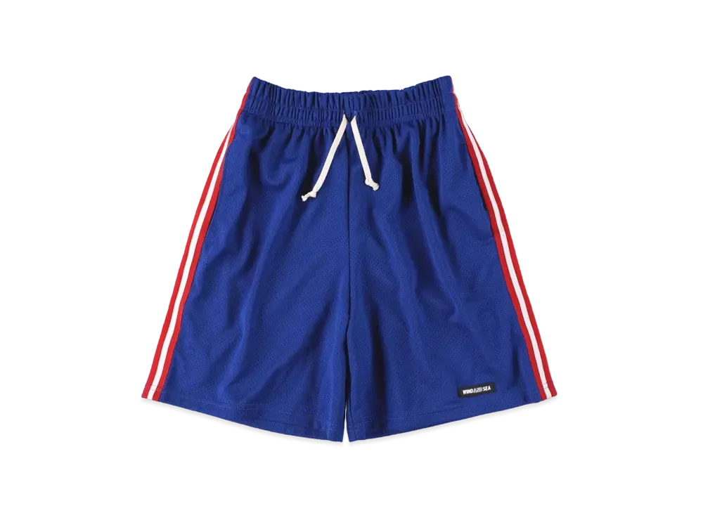 WIND AND SEA SEA BASKET SHORTS "Blue"