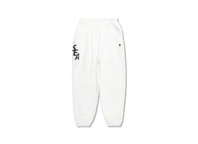 WIND AND SEA S_E_A (JP) SWEAT PANTS "White"