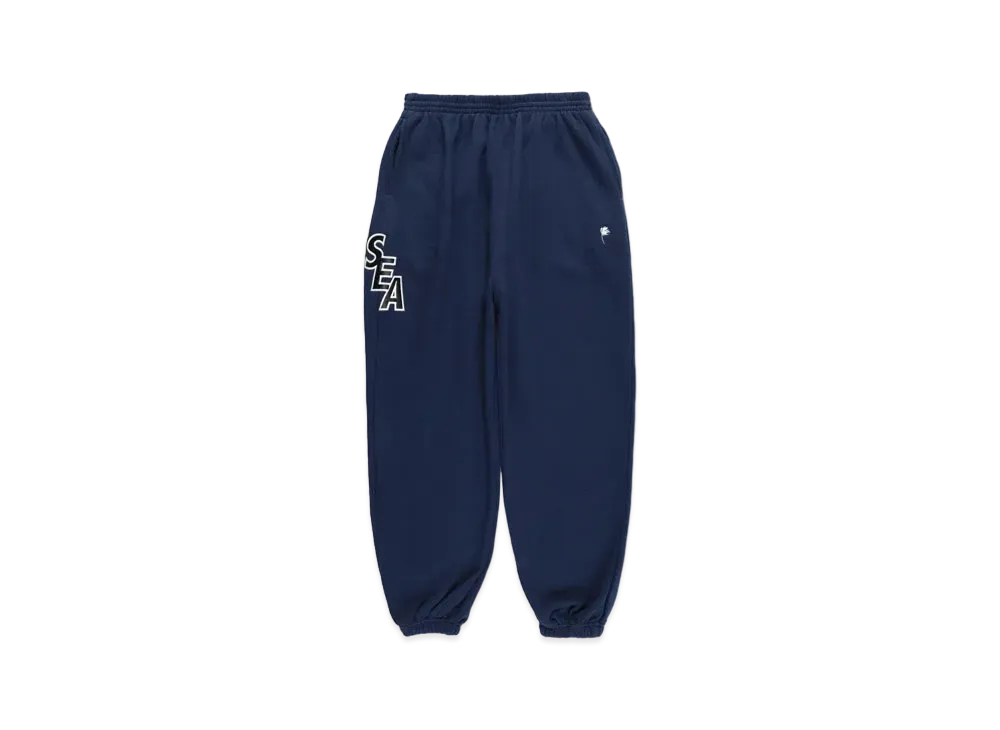 WIND AND SEA S_E_A (JP) SWEAT PANTS "Navy"