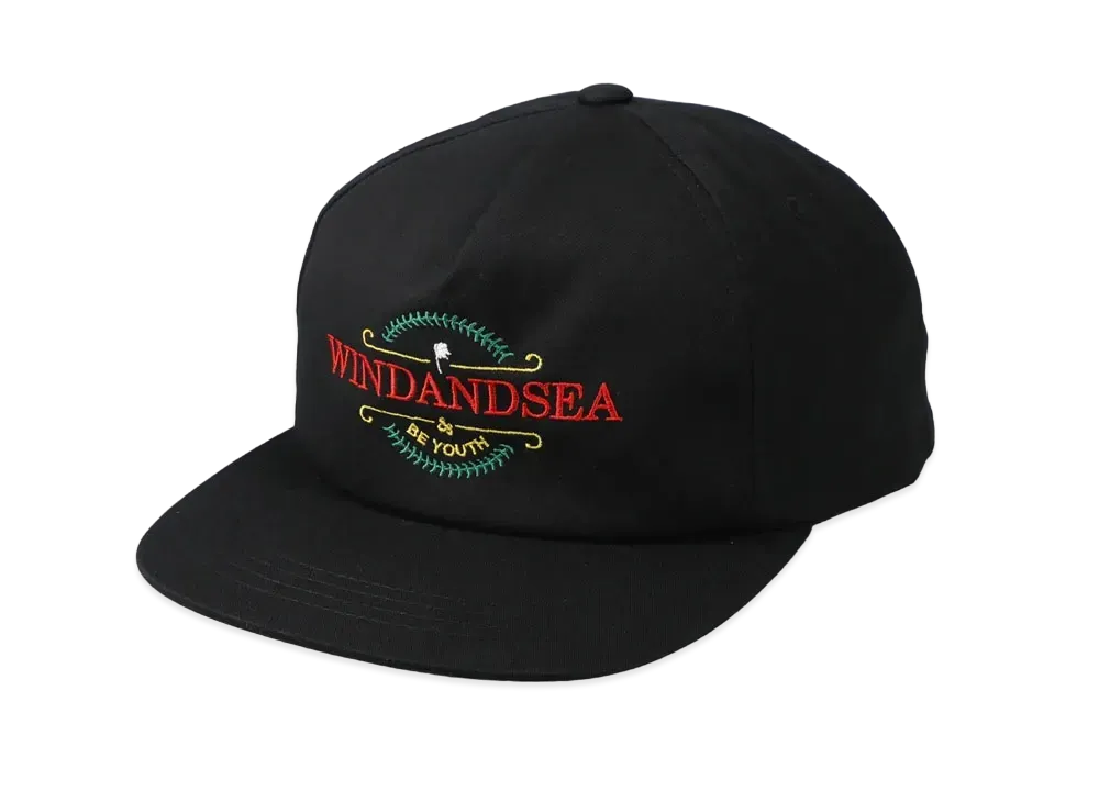 WIND AND SEA WDS (BE YOUTH TOWN) CAP "Black"