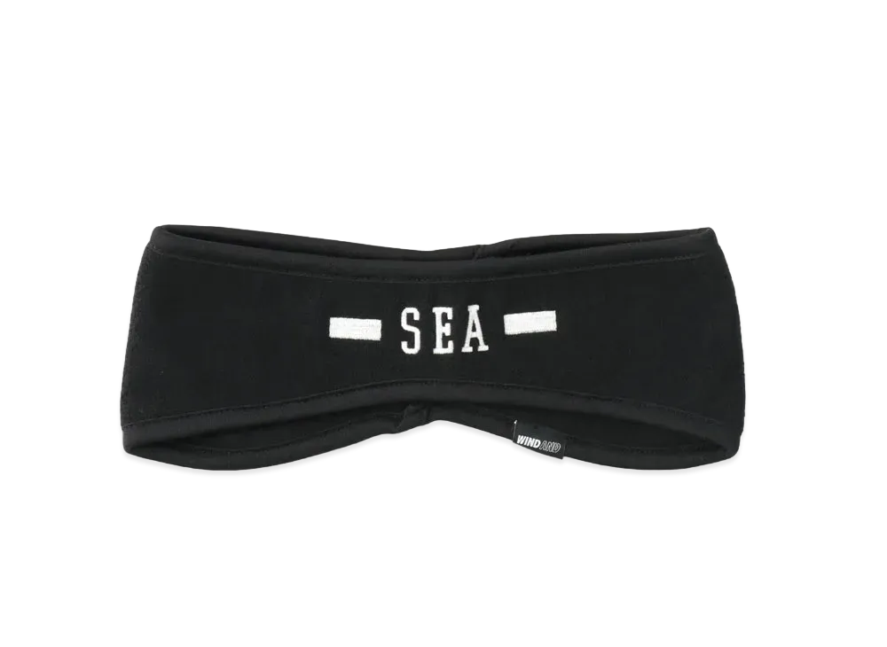 WIND AND SEA SEA (A-HOOPS) HEAD BAND "Black"