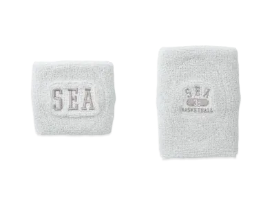 WIND AND SEA SEA (A-HOOPS-32) WRIST BANDS - 2PCS "Gray"