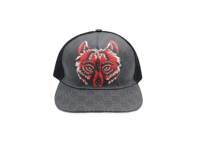 GUCCI GG Supreme Wolf Cap