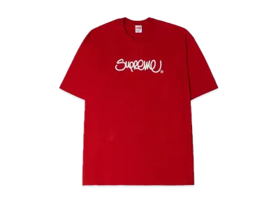 Supreme Handstyle Tee "Red"