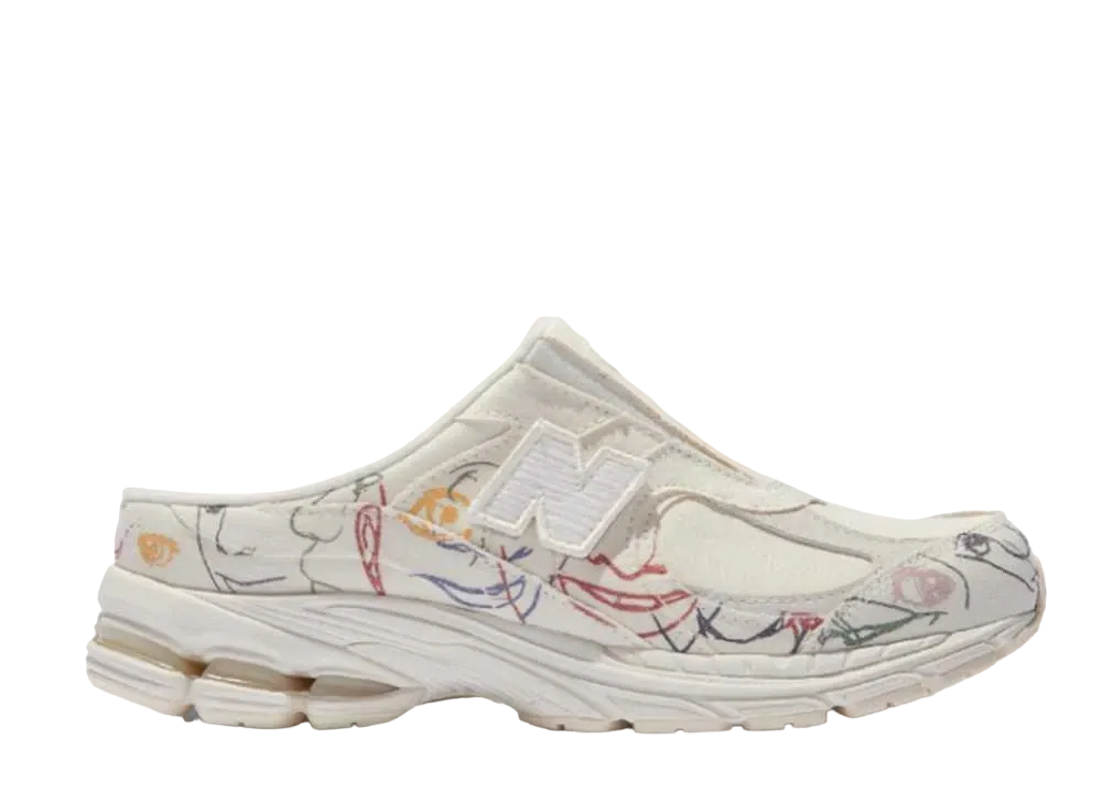 Bryant Giles × New Balance 2002R Mule "Off White"