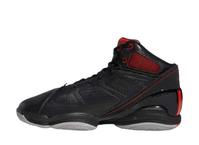 adidas Adizero Rose 1.5 Restomod "Core Black/Vivid Red/Light Granite"