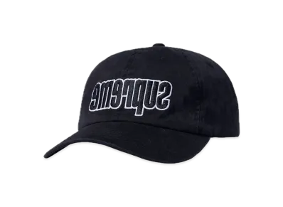 Supreme Reverse Logo 6-Panel "Black"