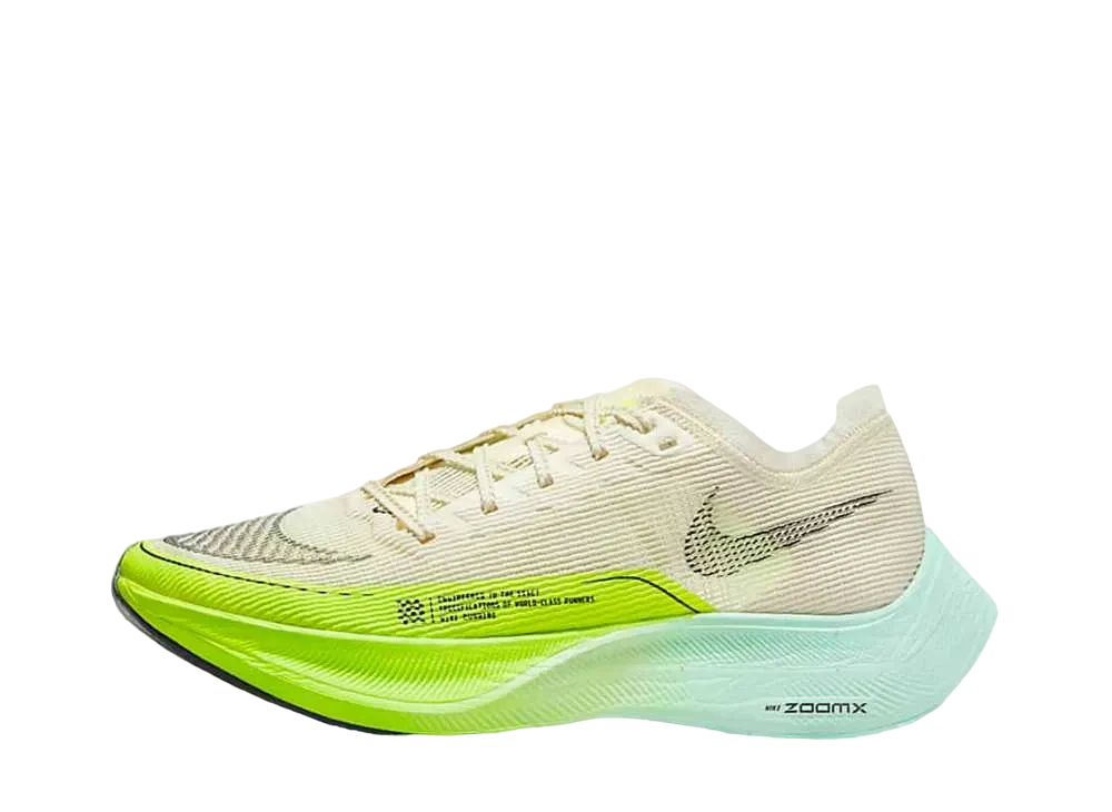 ナイキ ウィメンズ ズームX ヴェイパーフライ ネクスト % 2 "ココナッツミルク/ゴーストグリーン/ミントフォーム/ケイブパープル"
