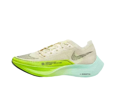 Nike Women's Zoom X Vapor Fly Next % 2 "Coconut Milk/Ghost Green/Mint Form/ Cave Purple"