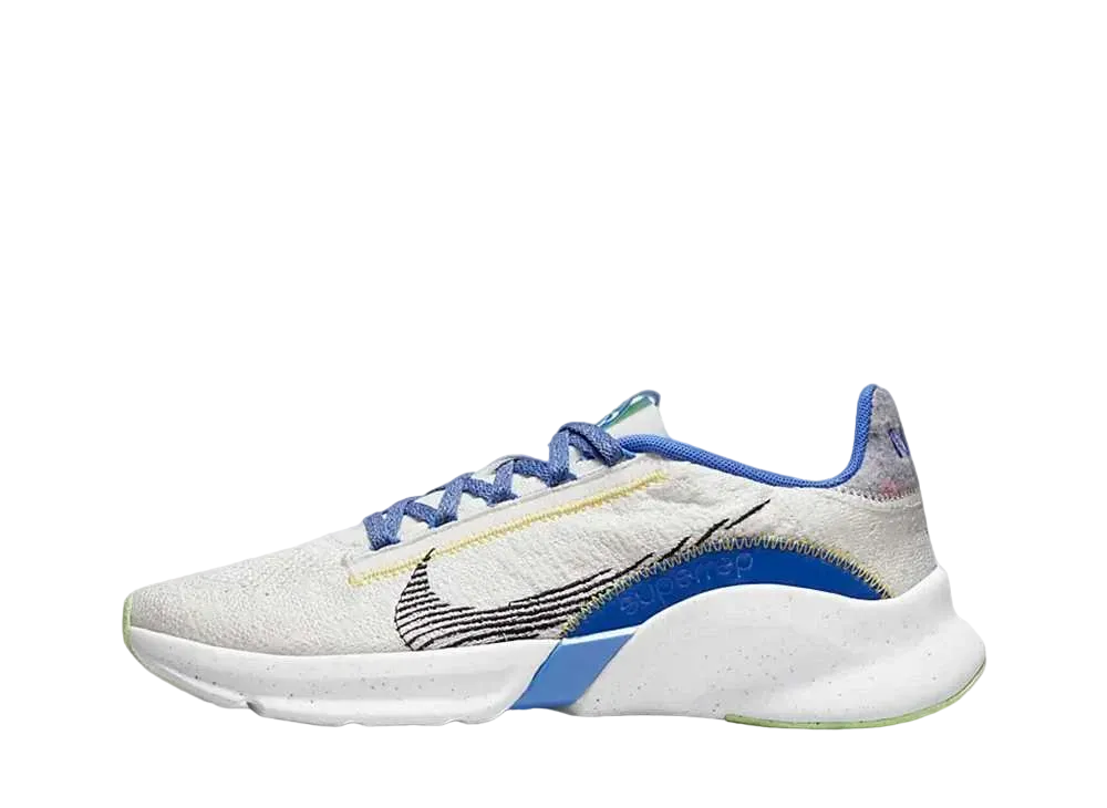 ナイキ ウィメンズ スーパーレップ ゴー 3 フライニット ネクストネイチャー "セイル/ミディアムブルー/ゴーストグリーン/ブラック"