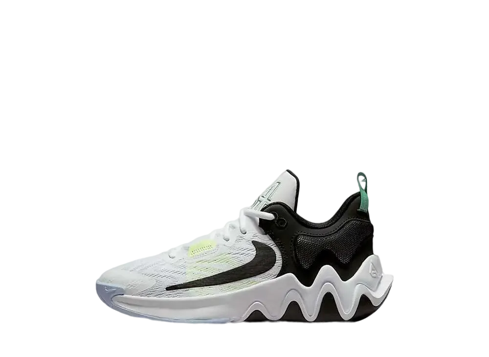 ナイキ GS ヤニス イモータリティ 2 "ホワイト/ベアリー ボルト/グレー フォグ/ブラック"