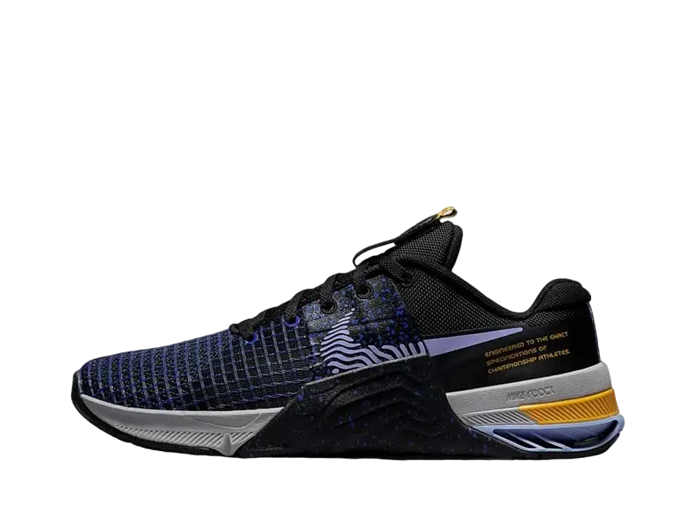 Nike Women's Metcon 8 "Black/Dark Smoke Gray/Lapis/Light Thistle"