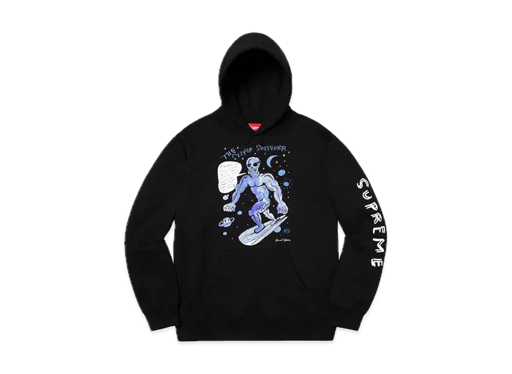 Supreme Daniel Johnston Hooded Sweatshirt "Black"