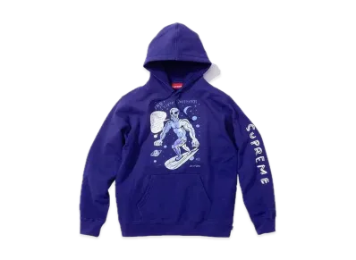 Supreme Daniel Johnston Hooded Sweatshirt "Dark Royal"
