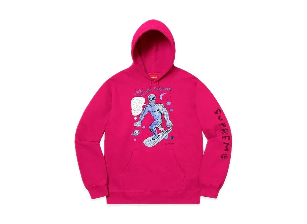 Supreme Daniel Johnston Hooded Sweatshirt "Fuchsia"