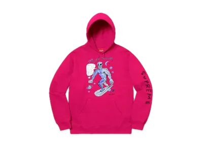 Supreme Daniel Johnston Hooded Sweatshirt "Fuchsia"