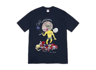 Supreme Daniel Johnston Kill Em All Tee "Navy"
