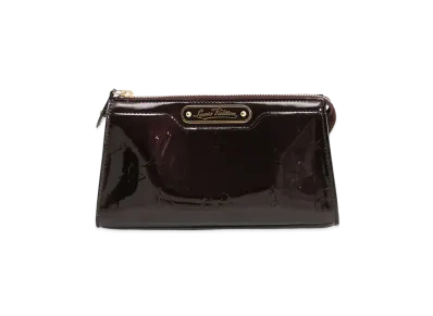 Louis Vuitton Monogram Vernis Cosmetic Trousse "Amarant"