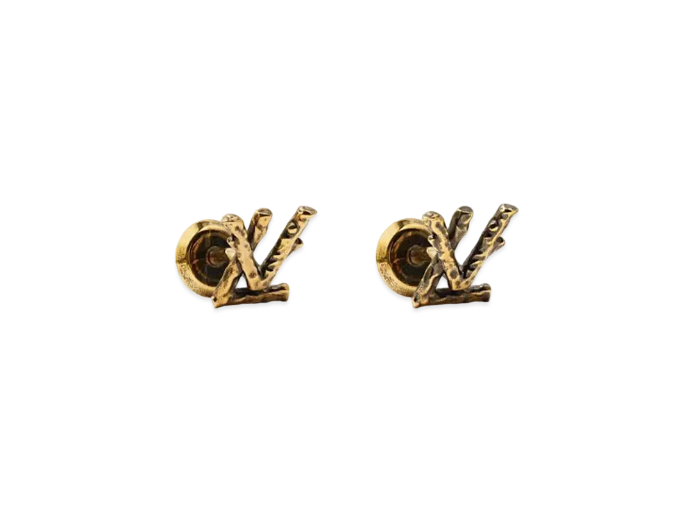 Louis Vuitton LV Twig Cufflinks "Gold"