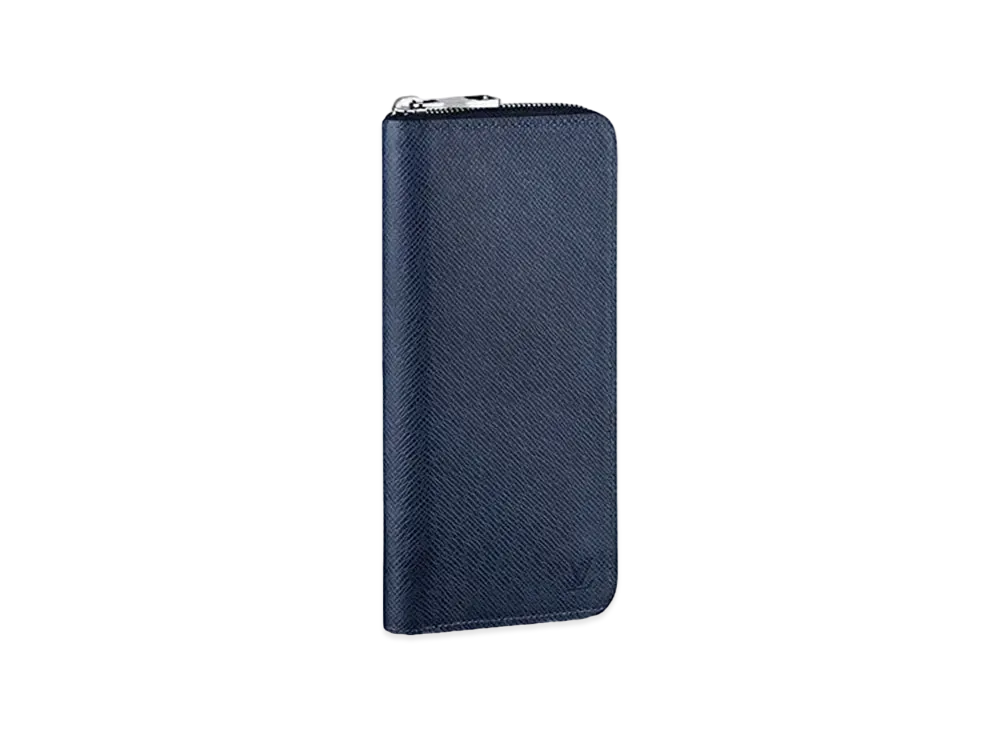 Louis Vuitton Taiga Zippy Wallet Vertical "Ocean"