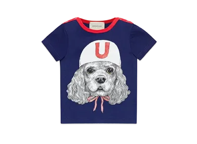 GUCCI x Yuko Higuchi Baby T-shirt "Blue"