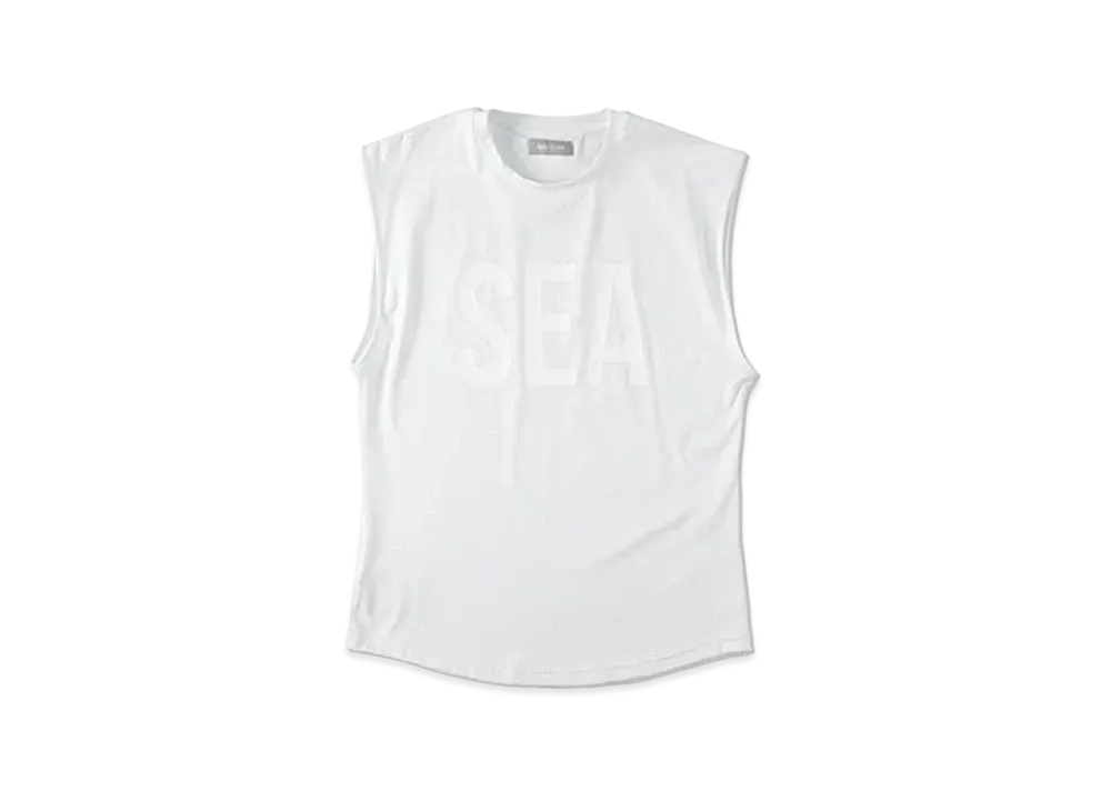 WIND AND SEA SEA (GET FIT BACK) N/S top "White"