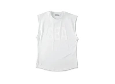 WIND AND SEA SEA (GET FIT BACK) N/S top "White"