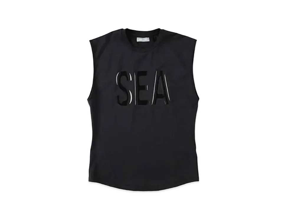 WIND AND SEA SEA (GET FIT BACK) N/S top "Black"